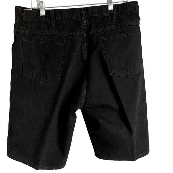 VF Jeanswear Black Denim Men's Shorts Size 38 - Picture 2 of 6